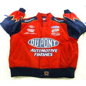 Chase Authentics NASCAR‎ Hendrick Motorsports DuPont Flame Leather Jacket 2XL